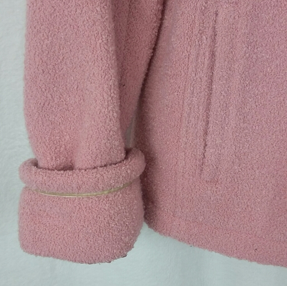 Weather Tamer Pink Teddy Bear Hooded Coat - Picture 5 of 8